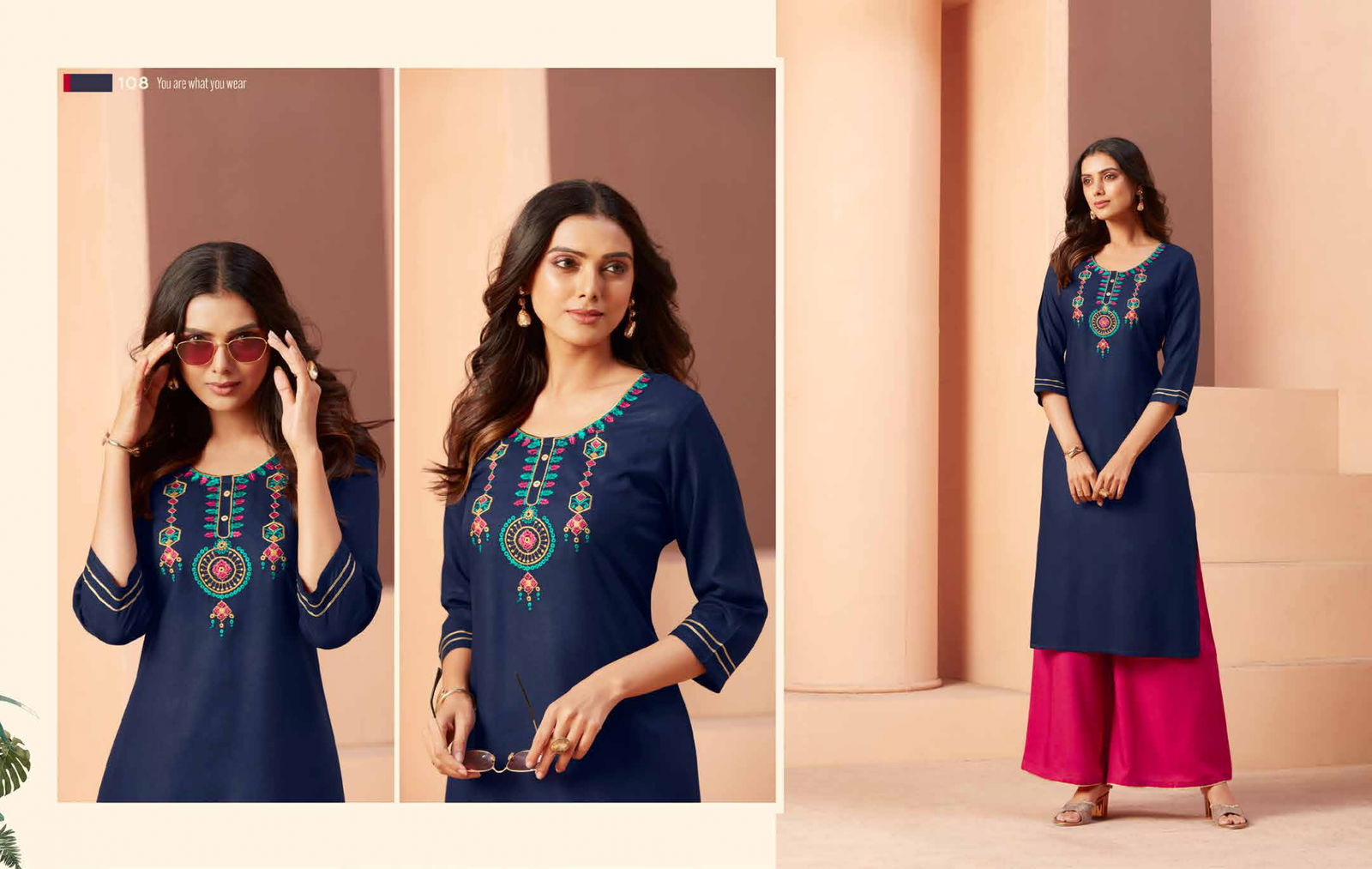 Dark Desire 101 - 109 Designer Kurtis Catalog